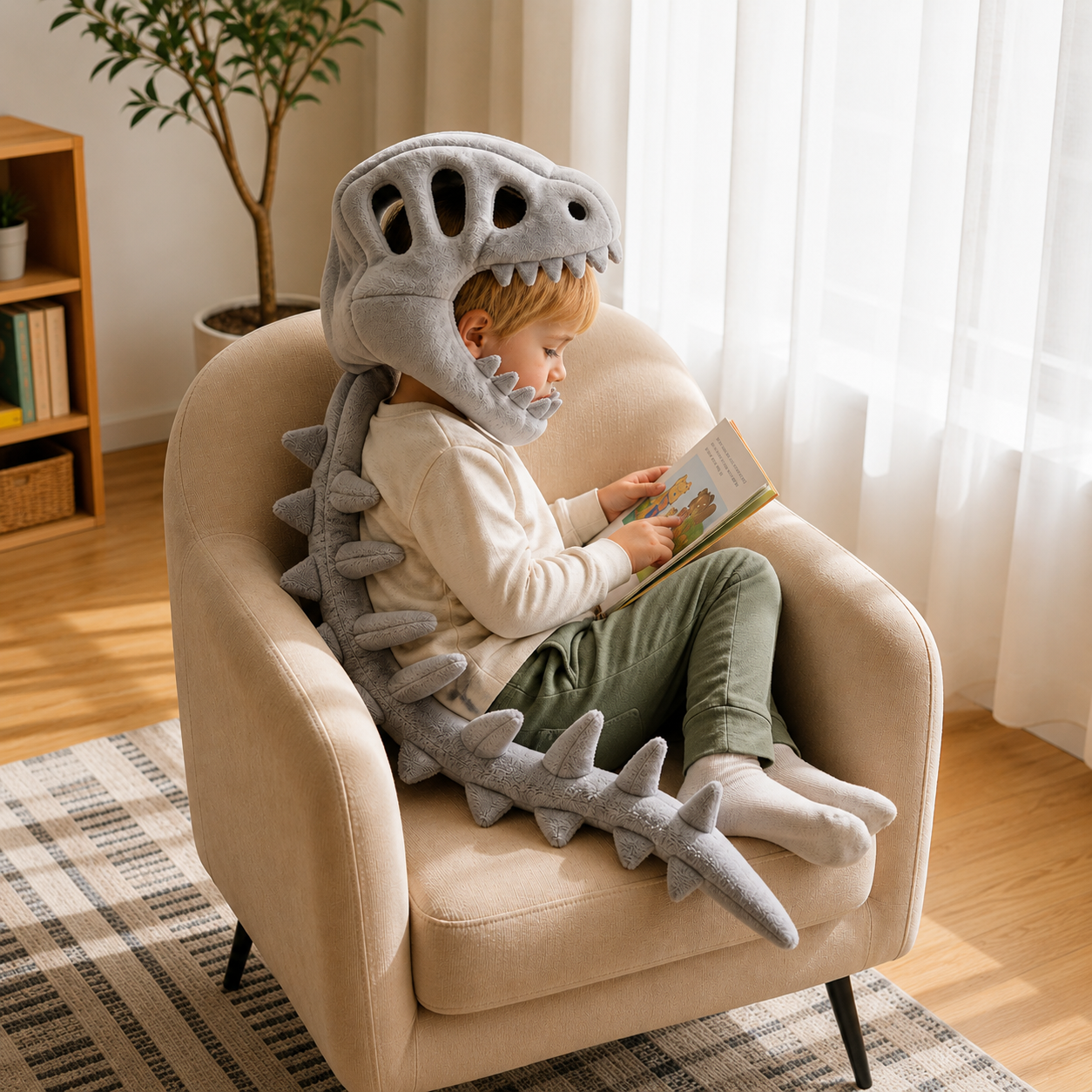 Golifey™ - Bærbar Dino Plysj