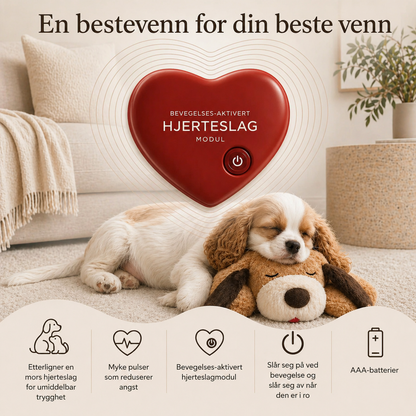Golifey™ TryggPote – Beroligende hjerteslag for rolige netter